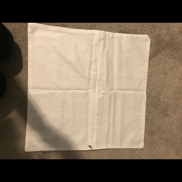 4 White Throw Pillow Covers - Picture 3 of 4